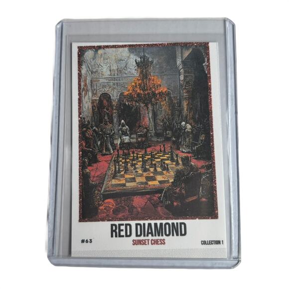 Red Diamond Collection 1 Card #63 - Scrapbook Trading Card - Picture 1 of 2
